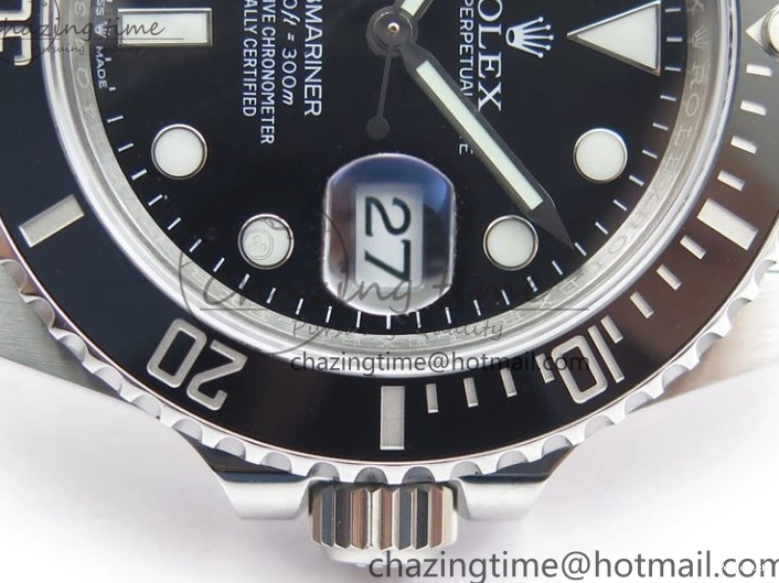 41mm Ceramic Steel Black 1:1 Edition Best A3235 904L LN VVSF 126610 Submariner 0228